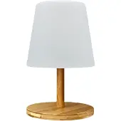 Lumisky Draadloze LED tafellamp H25CM STANDY MINI WOOD