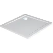 Xellanz luxe douchebak SMC vierkant 900x900x40 wit