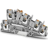 Phoenix Contact 3213957 Installatieklem voor aardleider Push-In-klem Grijs 50 stuk(s) Piece