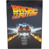 Fizz Creations Back To The Future Poster With light Burning Rubber Multicolours