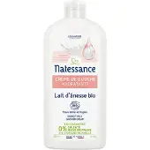 Natessance Ezelinnenmelk hydraterende douchecrème 500 ml Crème