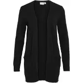 Vila Gebreid vest 'Ril' zwart