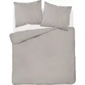 Detexpol Satinede lakenset, 160x200 cm, glad met premium strepen, beige