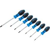 Bgs 7841 Schroevendraaierset met T-profiel, 8-delig, T8-T40, met gat