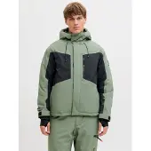 Jack & jones Functionele jas lichtgroen / zwart