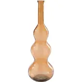 J-Line vloervaas glas - oranje - 100 x 33 cm