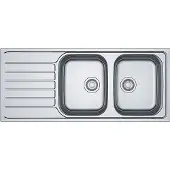 Franke Spark SKX 621 spoelbak opbouw 116x50cm RVS