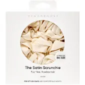 Vegan Boost Satin Scrunchies Nude Big Size - 6pcs