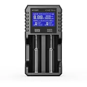 XTAR VX2 Pro 2-slots oplader voor Li-ion / LiFePO4 / Ni-Mh Batterijen