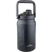 Rubytec Shira Superjug - 2.5 L - Thermosbeker - Vacuüm Drinkfles - Thermosfles - Waterfles - RVS Drinkfles - Urenlang Koud of Warm Drinken - Lekvrij - BPA-vrij - Zwart