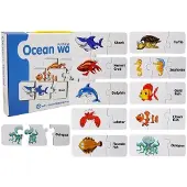 Leantoys Educatieve oceaanpuzzel, 10-delig