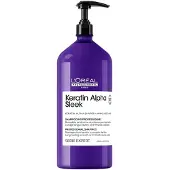 L'Oréal Keratin Alpha Sleek Shampoo, 1500 ml