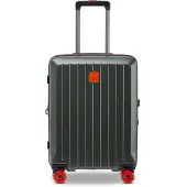 Stratic Gepäckstücke Buzz Handbagage Spinner 54 cm - Uitbreidbaar 43/49 liter - 54x39.5x19.5/22.5 cm - olive