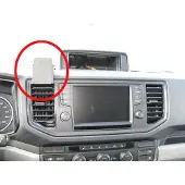 Brodit ProClip VW Crafter (Bj. 17-21) / MAN TGE (Bj. 19-21) Telefoonhouder voor in de auto Bevestigingswijze (auto): Ventilatierooster