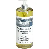 La Corvette Vloeibare Marseille Zeep Olijf 1000 ml Vloeibare zeep