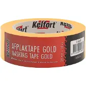 Kelfort Afplaktape gold 19mm 50m