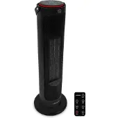 Vonroc Elektrische kachel - ventilatorkachel - 1200W/2000W - torenmodel - keramisch - ECO Modus - zwenkfunctie - LED display - Incl. afstandsbediening - thermostaat en timer - 20m2