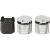 Look X-track Plug Cover Kit Screw Grijs