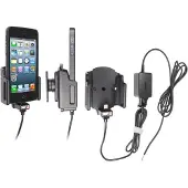 Brodit houder geschikt voor Apple iPhone 5 / 5C / 5S / SE Actieve verstelbare houder met vaste voeding
