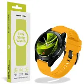 Mobile Origin Easy Strap Horloge 20Mm Geel