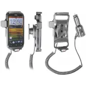 Brodit actieve houder met autolader voor HTC Desire X