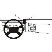 Brodit ProClip houder geschikt voor Volvo FL 6 Serie 2000-2006 Center mount