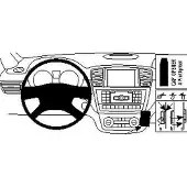 Virtasenkauppa.fi ProClip voor de Mercedes Benz M-Class /MC 12 - Angled Mount