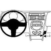 Brodit ProClip houder geschikt voor Mazda RX-8 2009-2012 Angled mount