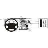 Brodit ProClip houder geschikt voor Saab 9-5 1998-2006 Angled mount