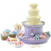 Giles & Posner Chocoladefontein - 3-Lagen - 100 Spiesen - 2 Schalen