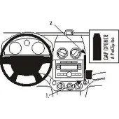 Brodit ProClip houder geschikt voor Chevrolet Aveo 2007-2011 Angled mount LET OP: UITLOPEND ARTIKEL, KAN NIET RETOUR!