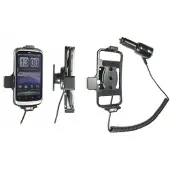 Brodit draaib. houder actief met laadkabel v. HTC Desire S