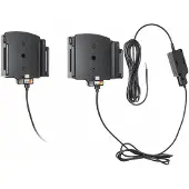 Brodit Actieve houder voor vaste installatie, Smartphonehouder, Zwart