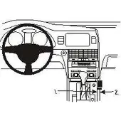 Brodit ProClip houder geschikt voor Audi Q7 2006-2015 Console mount