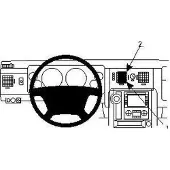 Brodit ProClip houder geschikt voor Hummer H2 2008-2011 Center mount