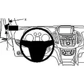 Brodit 804735 ProClip voor de Opel Zafira 12 - Left Mount