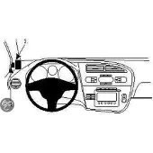 Brodit ProClip houder geschikt voor Seat Leon 2006-2012 Left mount