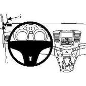 Brodit ProClip houder geschikt voor Chevrolet Cruze 2009-2014 Left mount