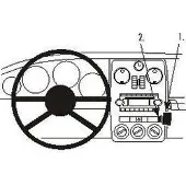 Brodit ProClip houder geschikt voor Chrysler PT Cruiser 2006-2010 Angled mount