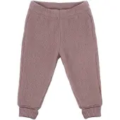 Mikk-Line - Kid's Wool Pants - Fleecebroek 122, bruin