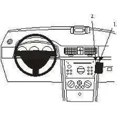 Brodit ProClip houder geschikt voor Opel Meriva 2003-2010 Angled mount