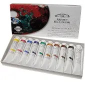 Winsor & Newton - Artists' oil colour set 10x21ml (830752)