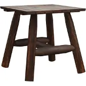vidaXL Bijzettafel 49x49x50 cm massief vurenhout