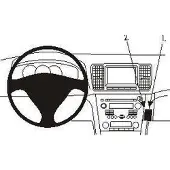 Brodit ProClip houder geschikt voor Subaru Legacy/ Outback 2007-2009 Angled mount