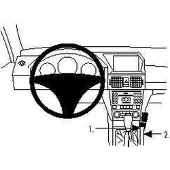 Brodit ProClip houder geschikt voor Mercedes Benz GLK-Klasse 2008-2012 Angled mount