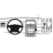 Seat ProClip houder geschikt voor Seat Alhambra- Volkswagen Sharan 2001- 2010 LET OP: UITLOPEND ARTIKEL, KAN NIET RETOUR!