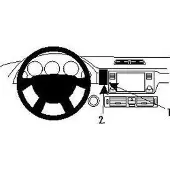 Brodit ProClip houder geschikt voor Land Rover Range Rover 2002-2012 Center mount, Hoog