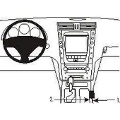 Brodit ProClip houder geschikt voor Lexus GS Serie 2005-2012 Console mount