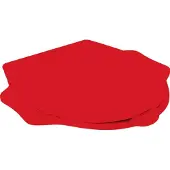 Geberit kind wc-bril in een dier ontwerp met handvat support rood 573363000