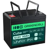 Green Cell LFPGC12V50AH UPS-accu Lithium-ijzerfosfaat (LiFePo4) 12 V 50 Ah